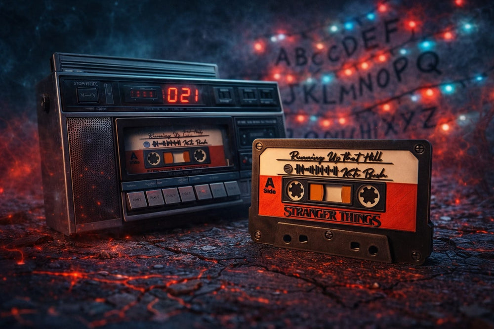 Stranger Things Cassette Decor