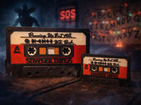 Stranger Things Cassette Decor