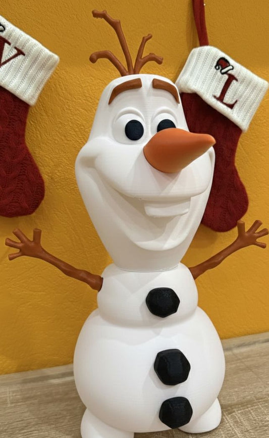 Olaf Smiling Snowman Figure