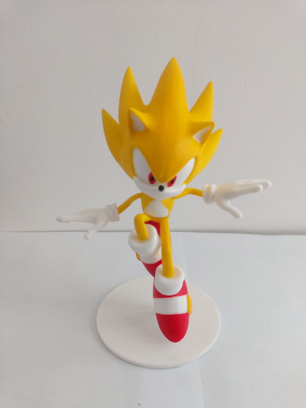 Yellow Super Sonic Figure