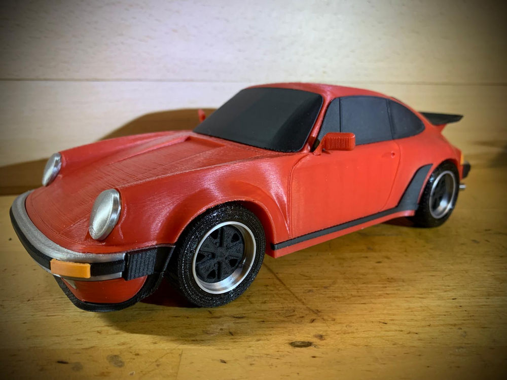Classic Porsche 911 Turbo (930) Figure