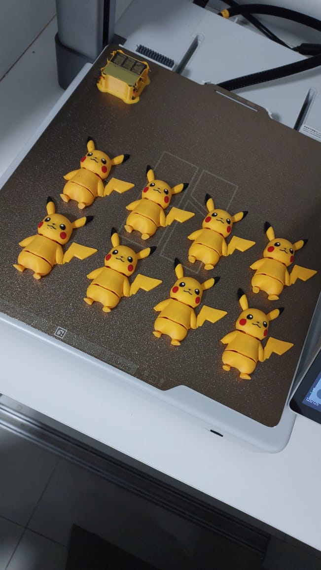Pikachu Articulated Keychain