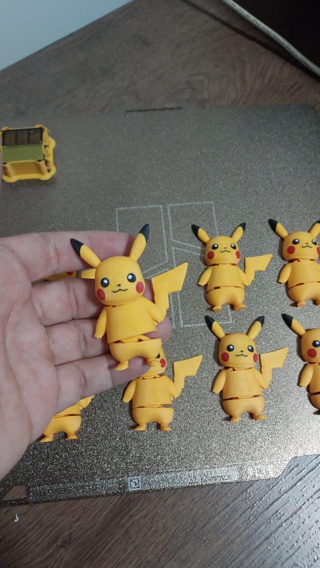 Pikachu Articulated Keychain
