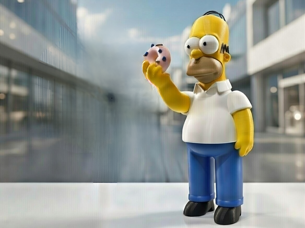 Homer Simpson Figure