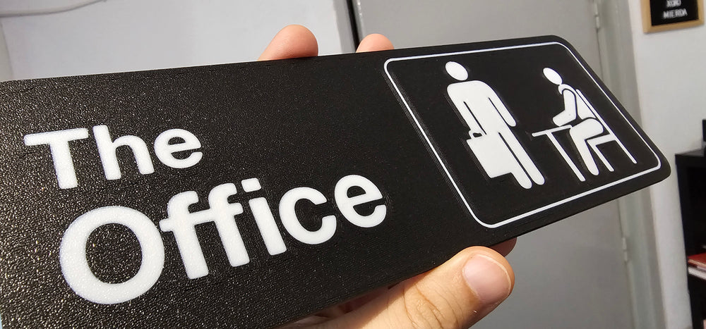 The Office Door Sign