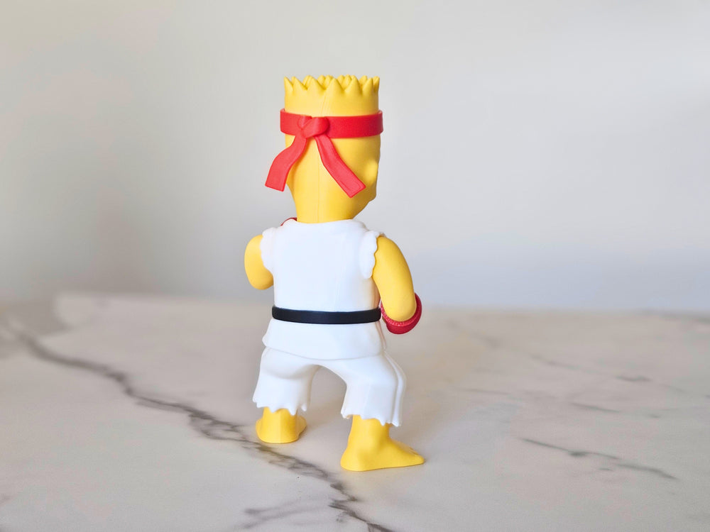 Bart Simpson Fighter Figure
