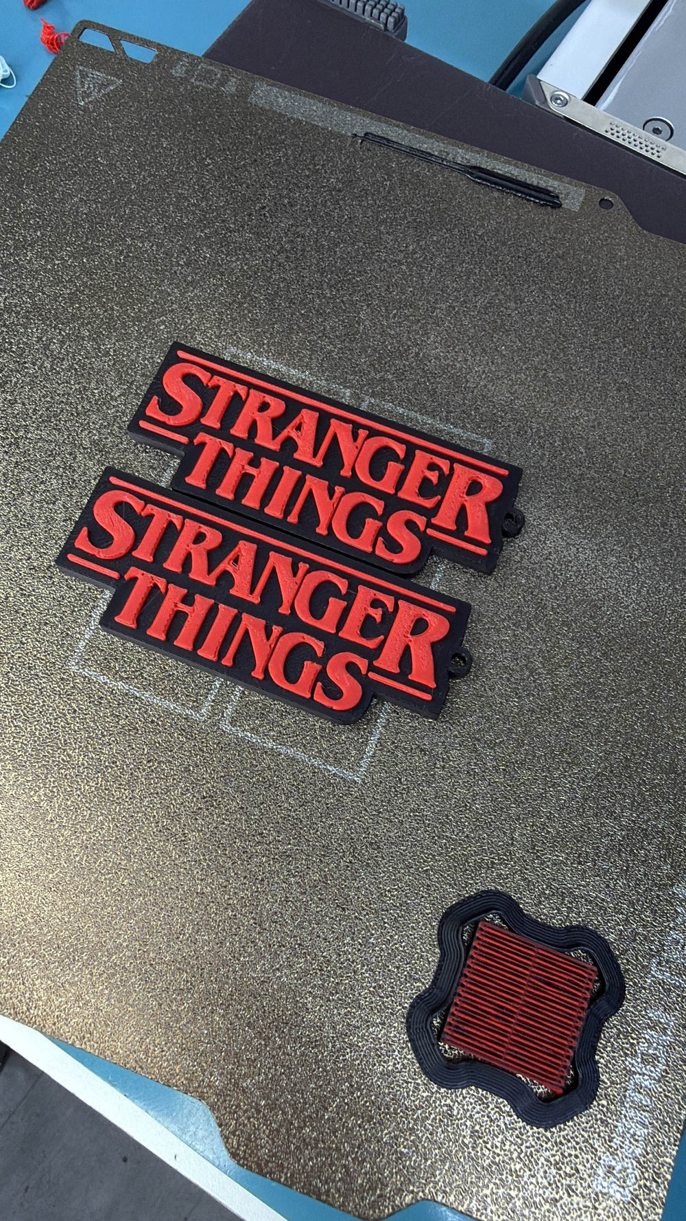 Stranger Things Logo Keychain