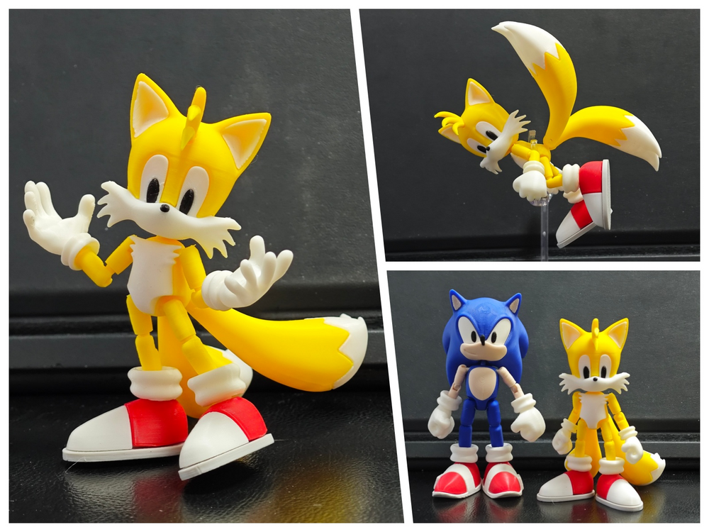 Articulated Tails Action Figure