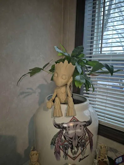 Baby Groot | Relaxed Sitting Groot Figure