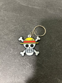 One Piece Skull Keychain