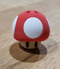 Classic Red Mushroom Keychain