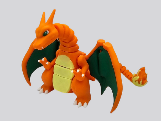Articulated Charizard Figure
