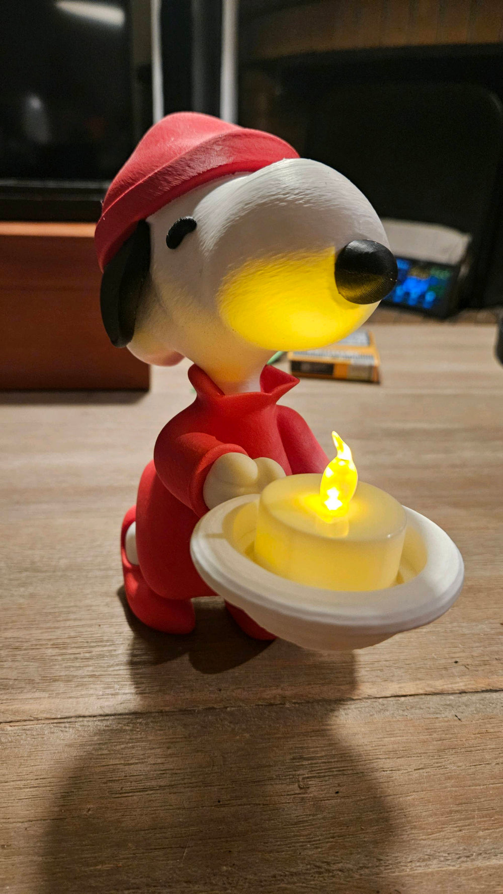 Snoopy Nighttime Tealight Holder