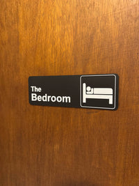 The Bedroom Door Sign