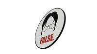 FALSE. Dwight Coaster