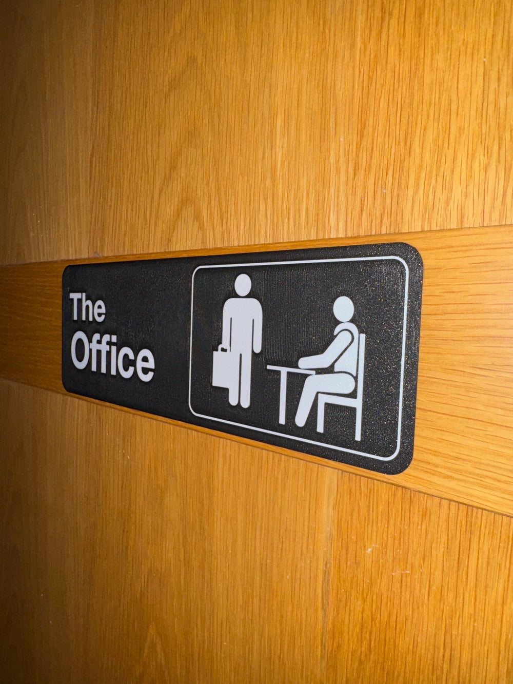The Office Door Sign