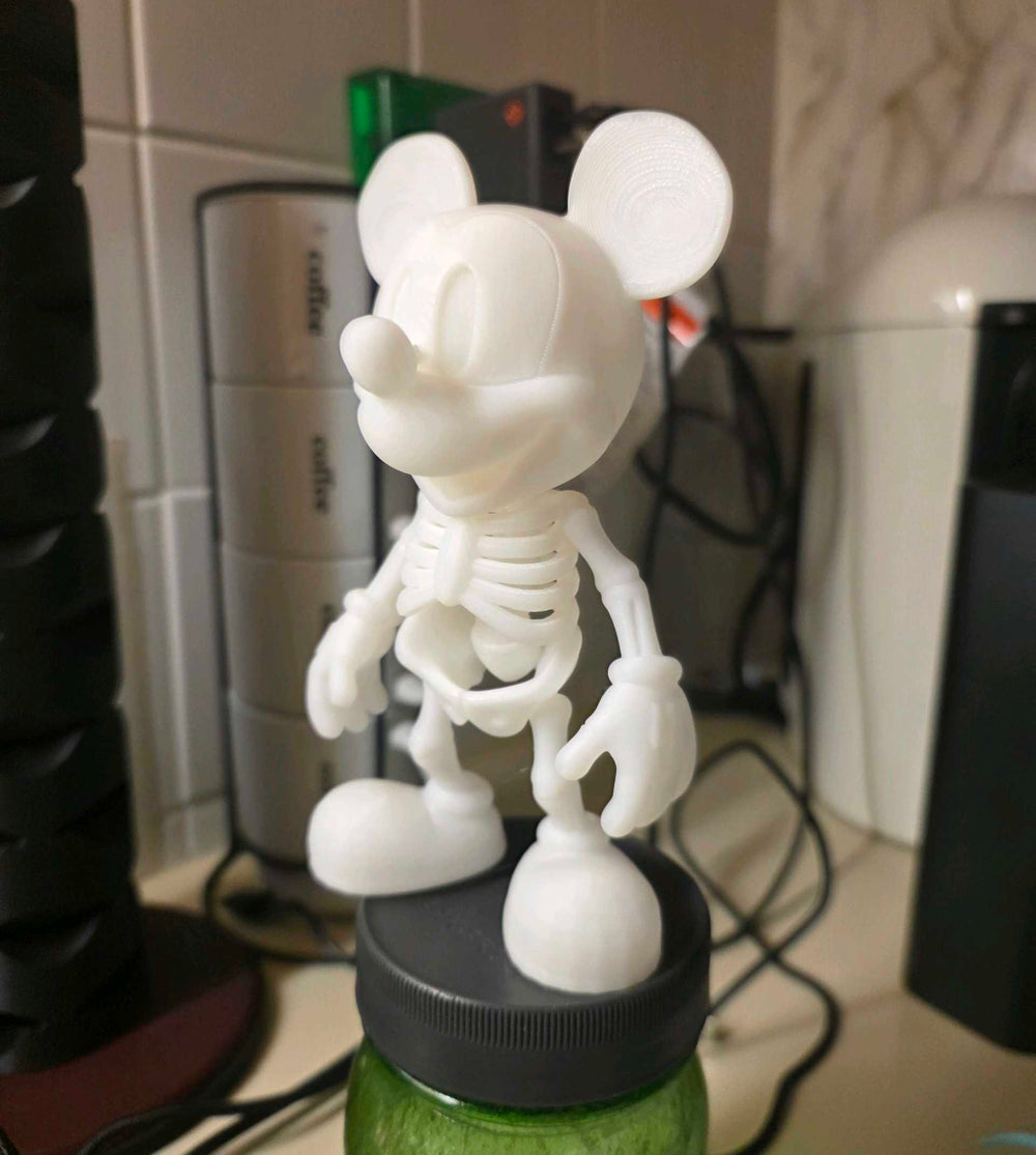 Skeleton Mickey Mouse Figure