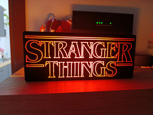 Stranger Things LED Light Box