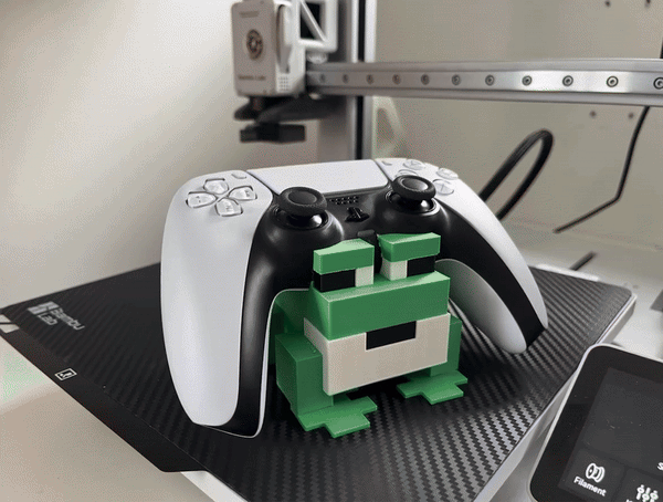 Minecraft Frog PS5 Controller Stand