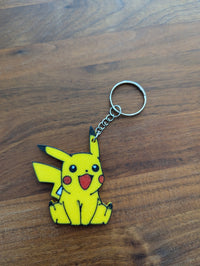 Pikachu Sitting Keychain