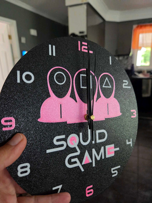 Squid Game Wall Clock