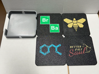 Breaking Bad / Better Call Saul Coaster Set