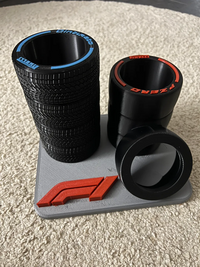 Formula 1 Tire Pen Holder