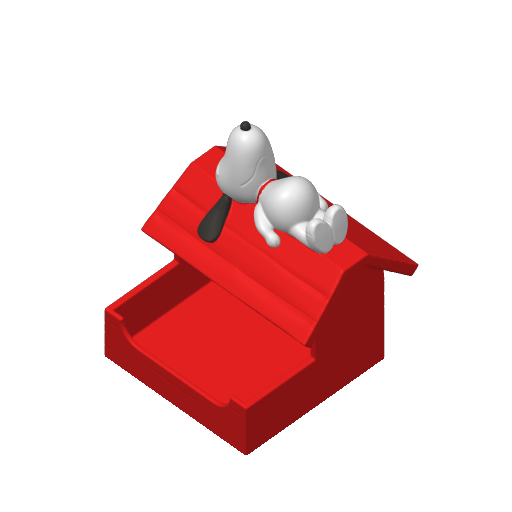 Snoopy Doghouse Sticky Note Holder