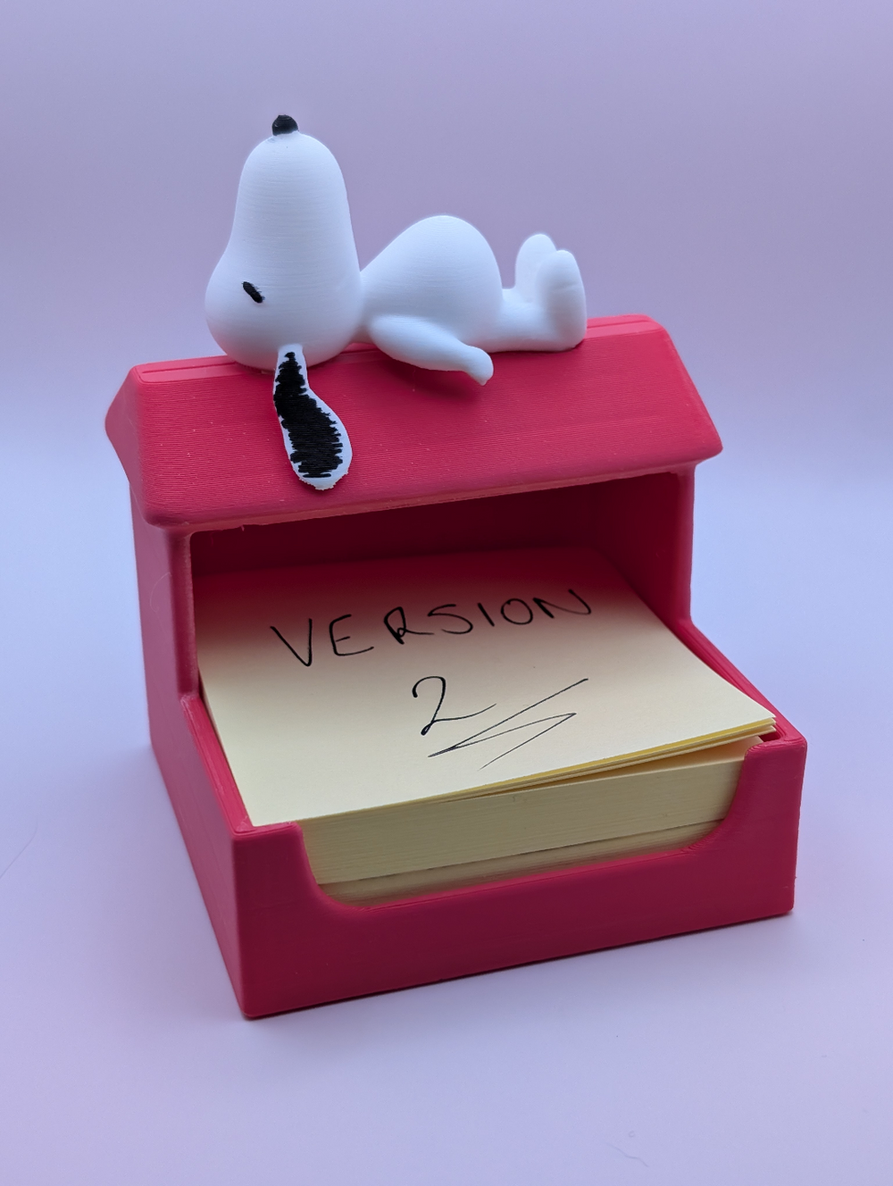 Snoopy Doghouse Sticky Note Holder