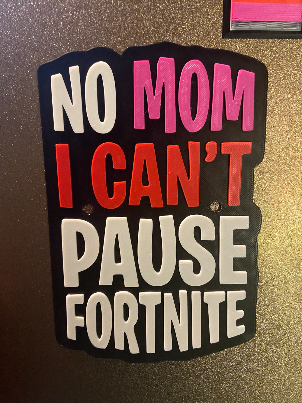 No Mom, I Cannot Pause Fortnite