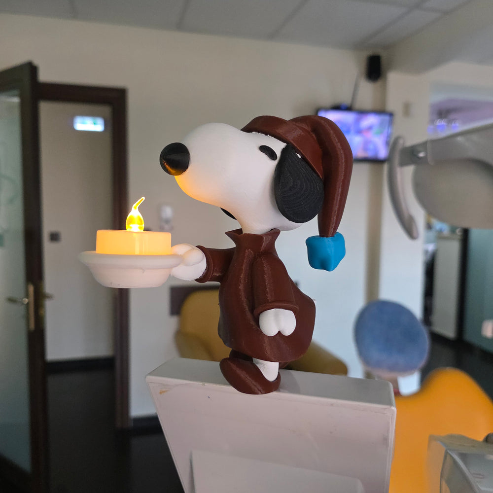 Snoopy Nighttime Tealight Holder