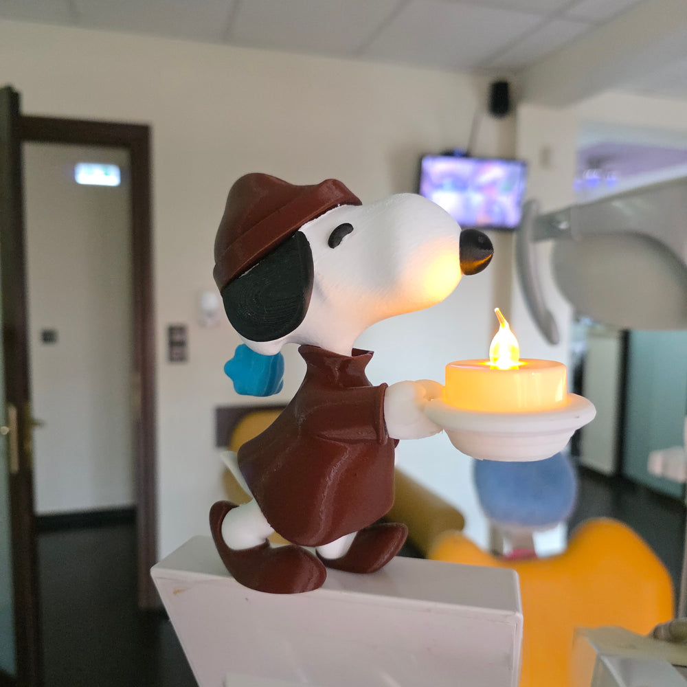 Snoopy Nighttime Tealight Holder