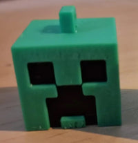 Minecraft Creeper Cube Keychain