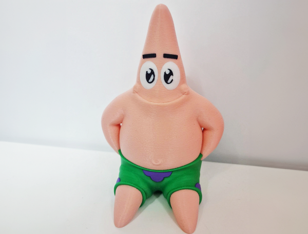 Patrick Star Sitting Figure