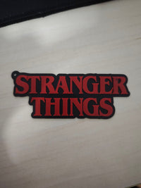Stranger Things Logo Keychain