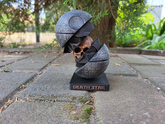 Death Star Darth Vader Skull Display
