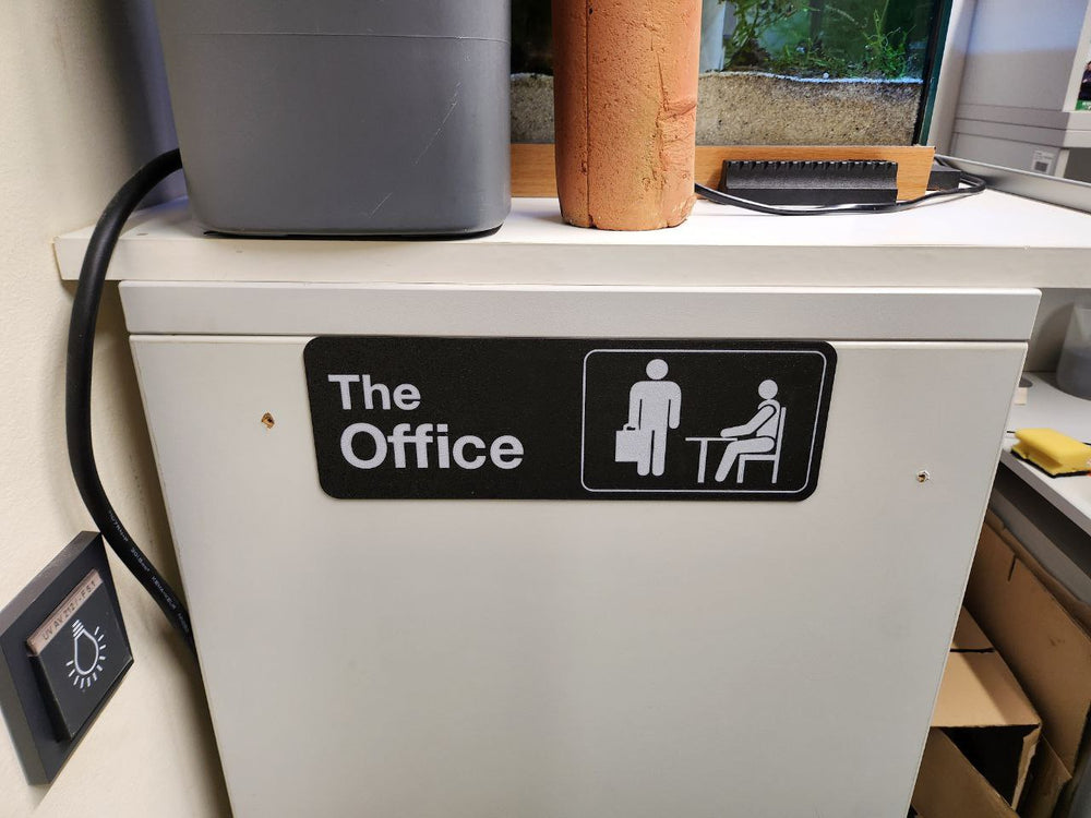 The Office Door Sign