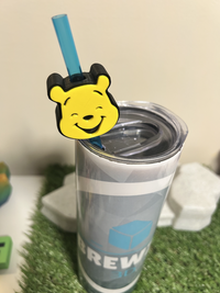 Winnie the Pooh Straw Buddy