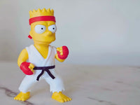 Bart Simpson Fighter Figure