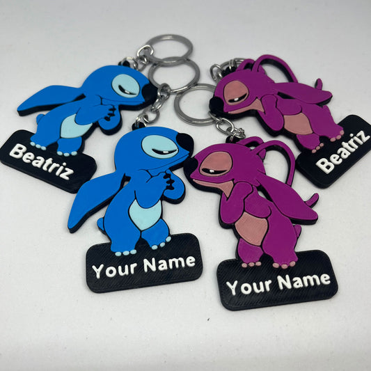 Custom Stitch Keychain