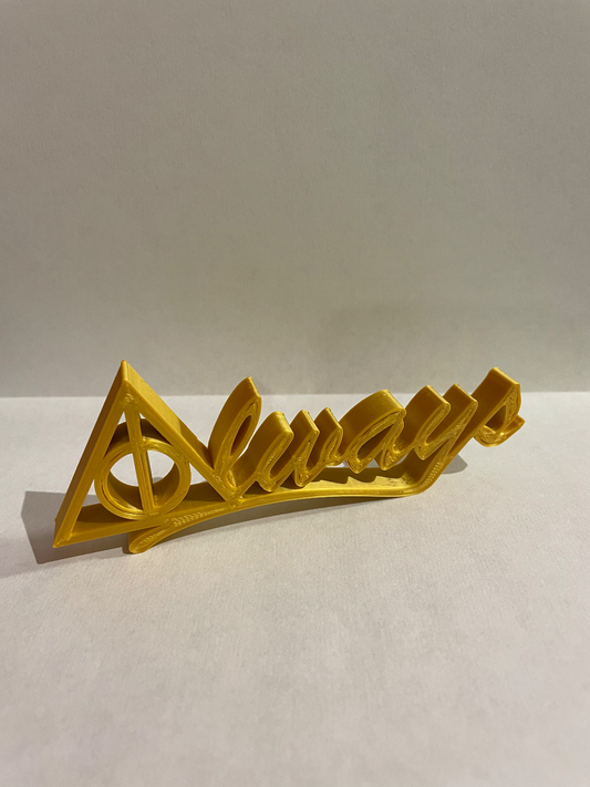 “Always” Desk Decor – Harry Potter Edition