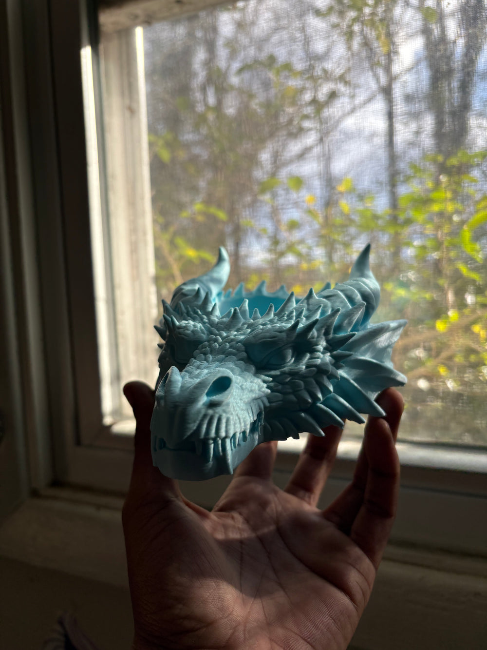 Dragon Head Storage Bowl
