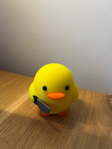 Knife Wielding Duck (Figure/Keychain)